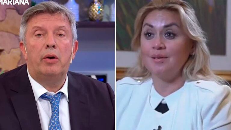 La fuerte discusión en vivo de Verónica Ojeda con Mauricio D'Alessandro
