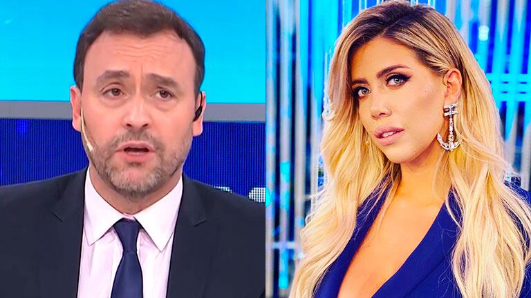 Adrián Pallares recordó los inicios de Wanda Nara y su relación con la prensa