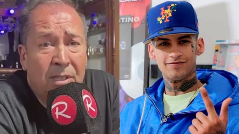 El papá de L-Gante contó la firme promesa que le hizo su hijo cuando salga de la cárcel: "Estoy contento porque se va a ir de la zona"