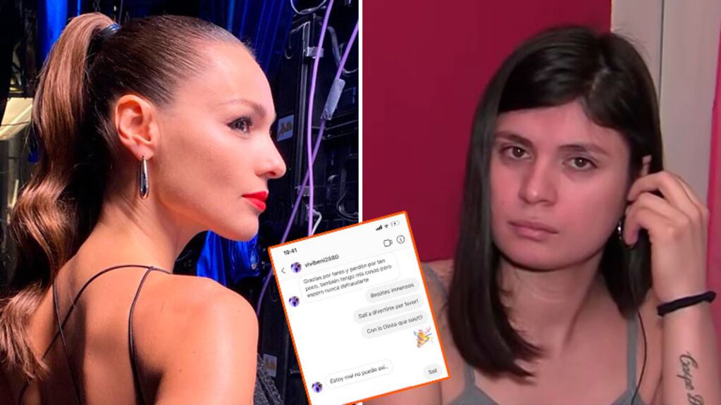 La chicanera respuesta de la exniñera de Pampita luego de que la modelo publicara chats privados