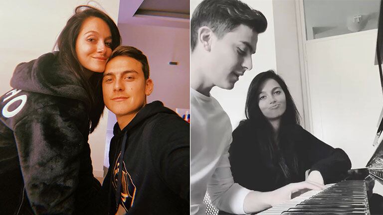 Oriana Sabatini y Paulo Dybala ensayaron el nuevo tema de la cantante