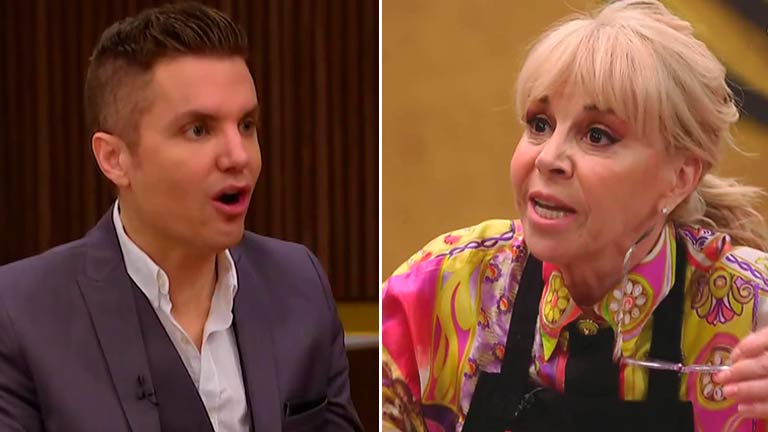 A Claudia Villafañe no le gustó para nada la nueva función de Del Moro en MasterChef