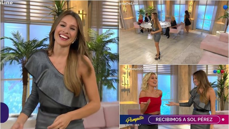 Así comenzó Pampita Online en Telefe