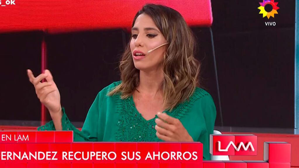 Cinthia Fernández explicó por qué tenía tanto dinero en su cartera el domingo en el supermercado