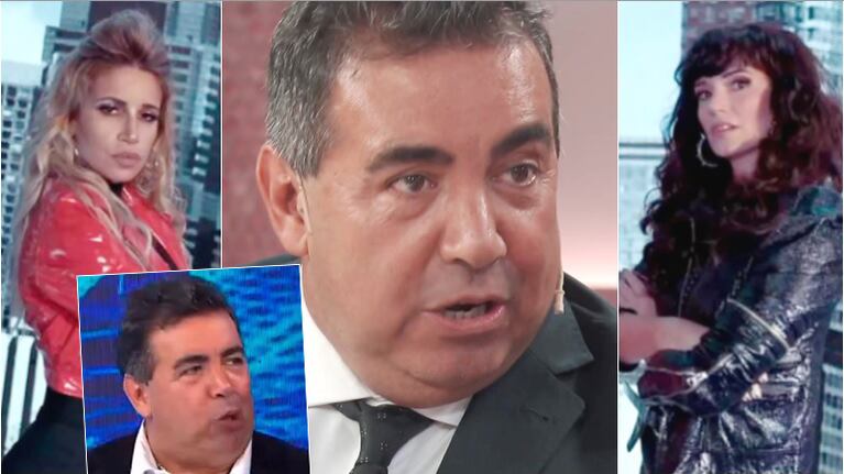 El gesto de Diego Pérez tras ser acusado de insultar a Flor Peña y Siciliani en TV