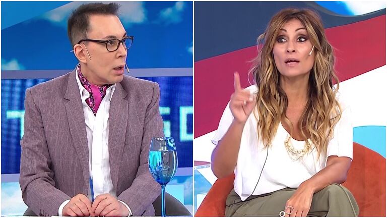 Marcela Tauro y Marcelo Polino contaron en Intrusos cuando fue la única vez que se pelearon: "Fue por el Bailando"