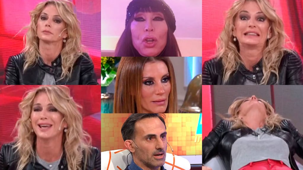 El show de gestos de Yanina Latorre al escuchar a Moria Casán hablar del affaire de Diego con Natacha Jaitt