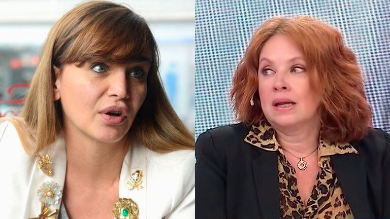 Amalia Granata salió al cruce de Andrea del Boca en Twitter