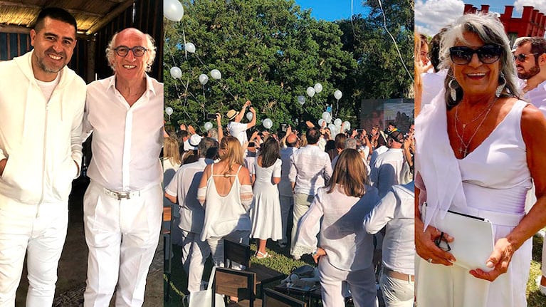 ¡Mega celebración! La glamorosa fiesta de cumpleaños "140" de Carlos Bianchi y su esposa, Margarita