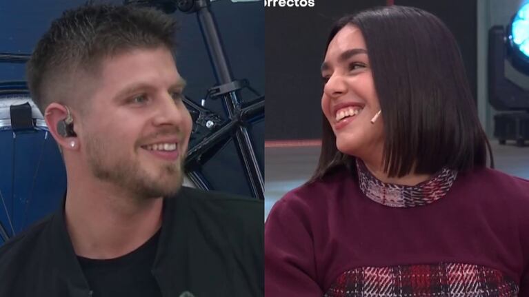 Pícaro comentario de Ángela Leiva al hablar del comienzo de su noviazgo: “Lo encaré yo”