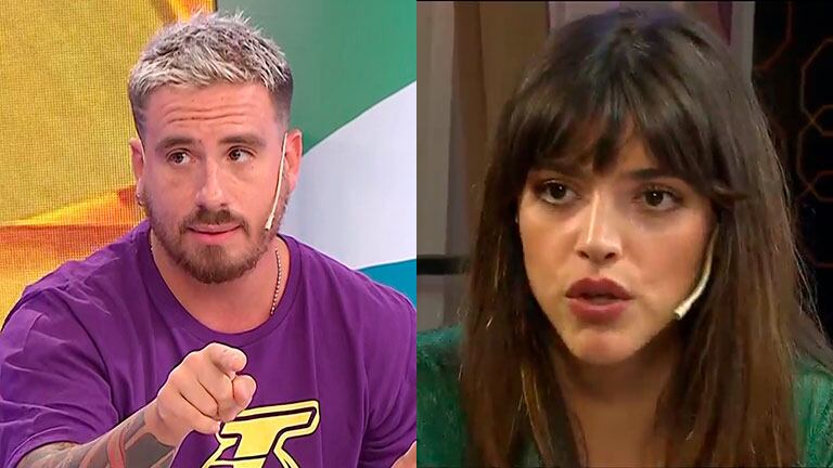 Fede Bal le respondió a Calu Rivero en Intrusos