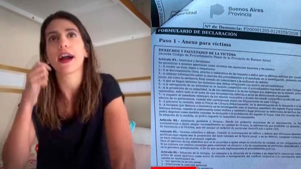 La policía confundió la profesión de Cinthia Fernández en una denuncia y el error hizo reír a las "angelitas"