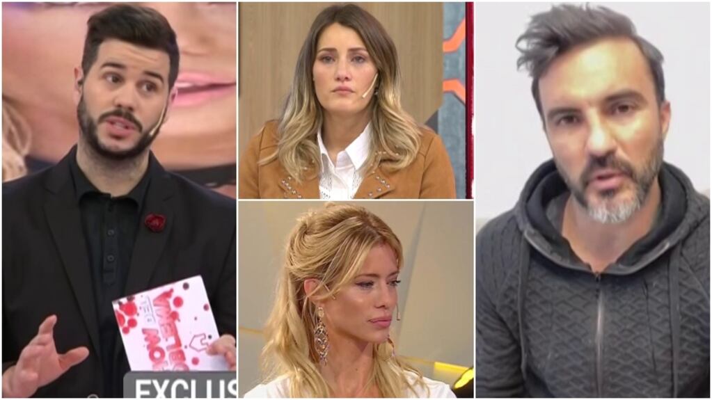 La reacción de Nicolás Magaldi en vivo cuando Cubero se confundió el nombre de Viciconte con el de Nicole Neumann