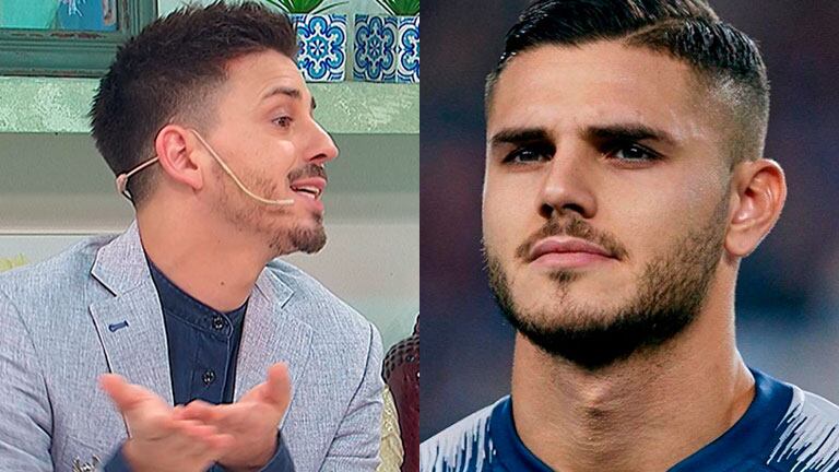 Pampito reveló que Mauro Icardi no solo hablaba con la China Suárez antes del escándalo