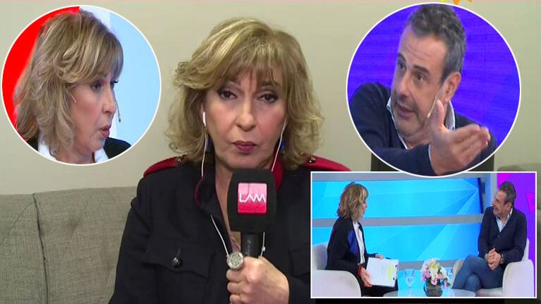 Georgina Barbarossa apuntó contra Ari Paluch después de la tensa entrevista que le hizo