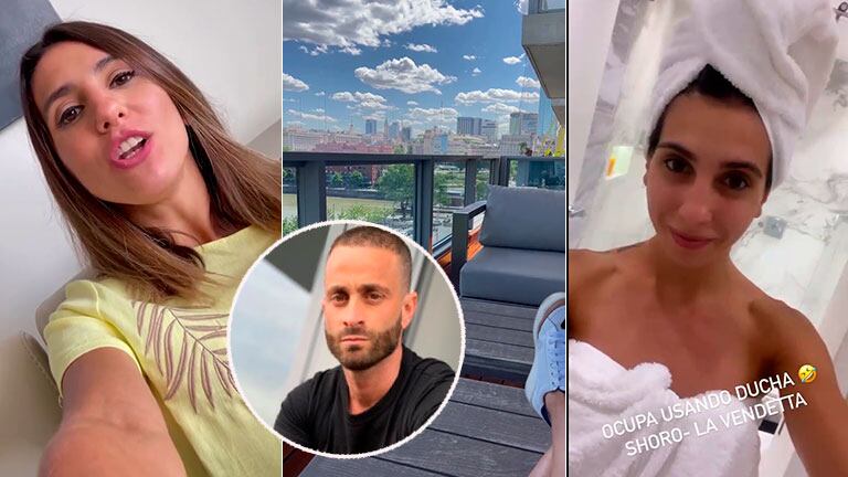 ¿Quién la habilitó? Cinthia Fernández le "usurpó" el departamento a Martín Baclini ¡y le avisó por Instagram!