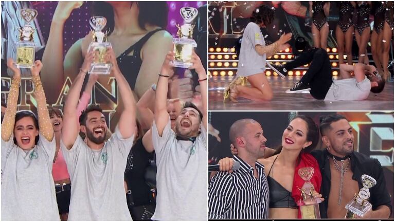 Nicolás Occhiato y Flor Jazmín Peña se impusieron en el Súper Bailando