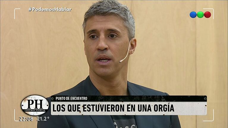Hernán Crespo confesó que participó de una orgía: "Fue antes de conocer a mi mujer"