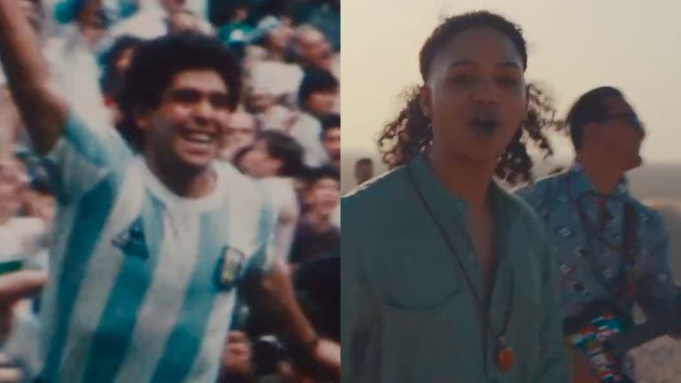 El homenaje a Diego Maradona en la canción del Mundial de Qatar 2022