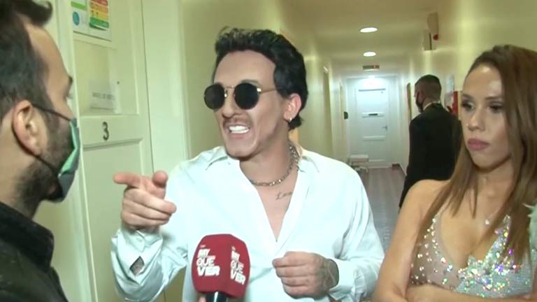 El Polaco mantuvo una tensa entrevista con el cronista de Hay que ver