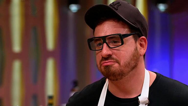 Fede Bal quedó muy disconforme con su propio plato en MasterChef Celebrity