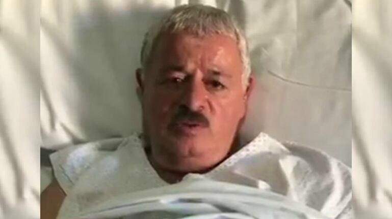 La palabra de Tití Fernández tras su operación de bypass