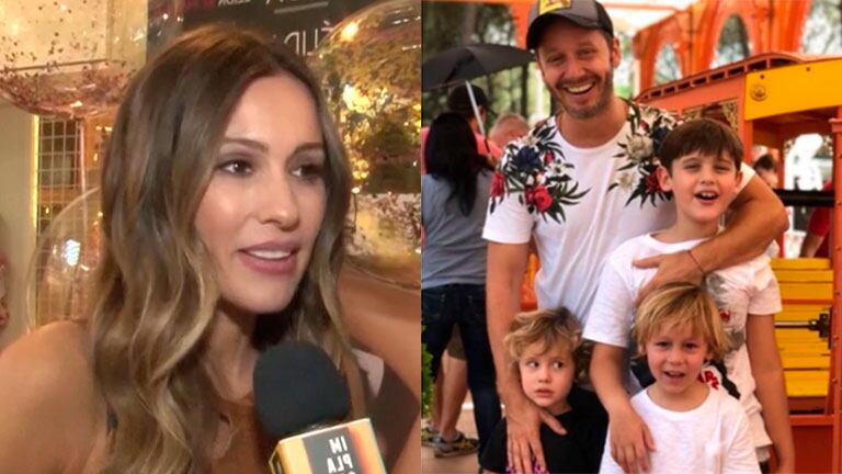 Pampita habló de Benjamín Vicuña: "Es un padre re presente"