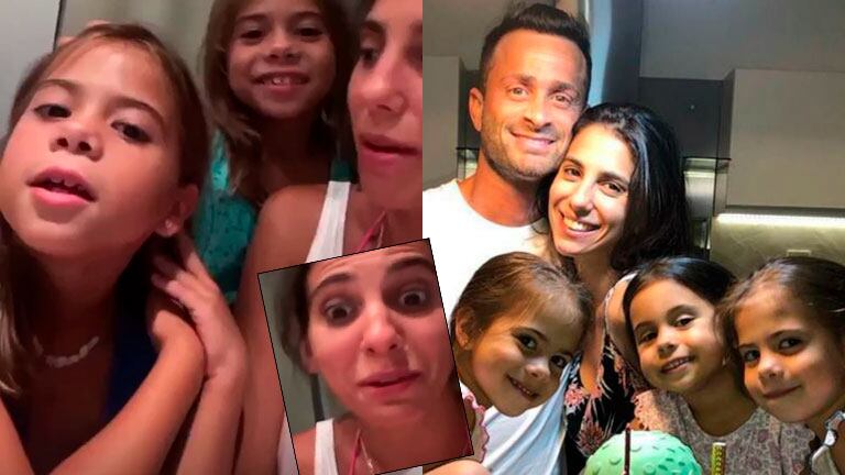 Las hijas de Cinthia Fernández hablaron de Martín Baclini en Instagram