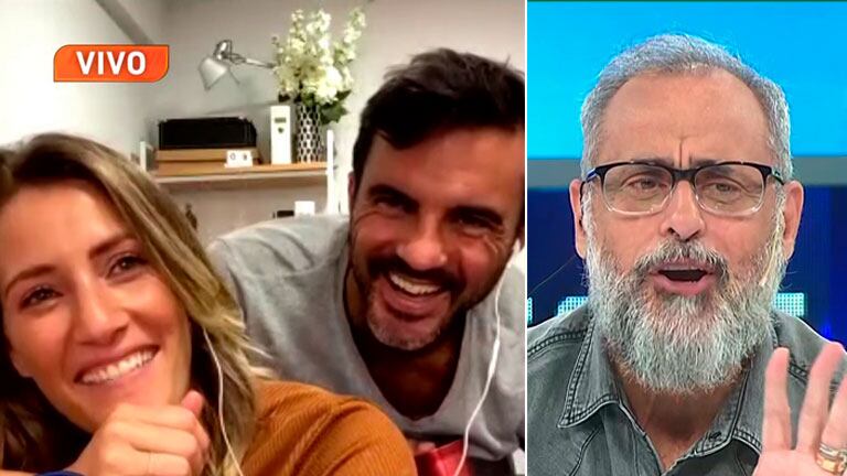 Picante chicana en vivo de Fabián Cubero a Jorge Rial