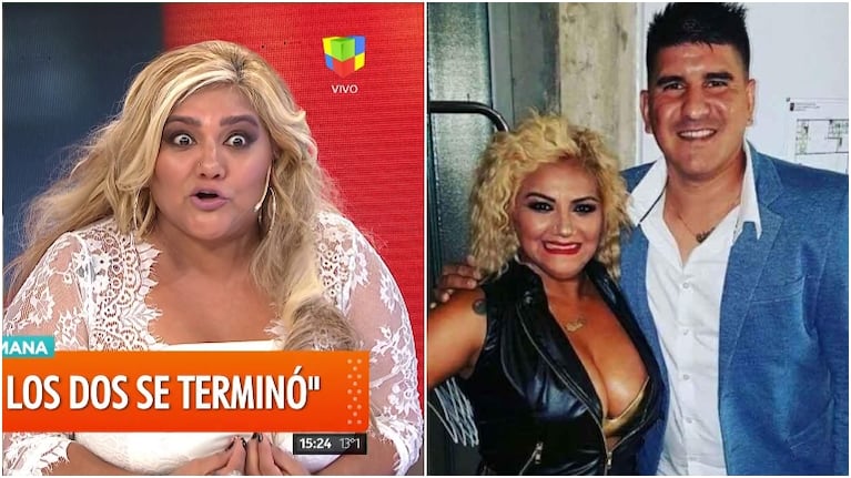 Gladys la Bomba Tucumana echó a Sebastián, su novio, de su casa: "Quiero que se vaya"