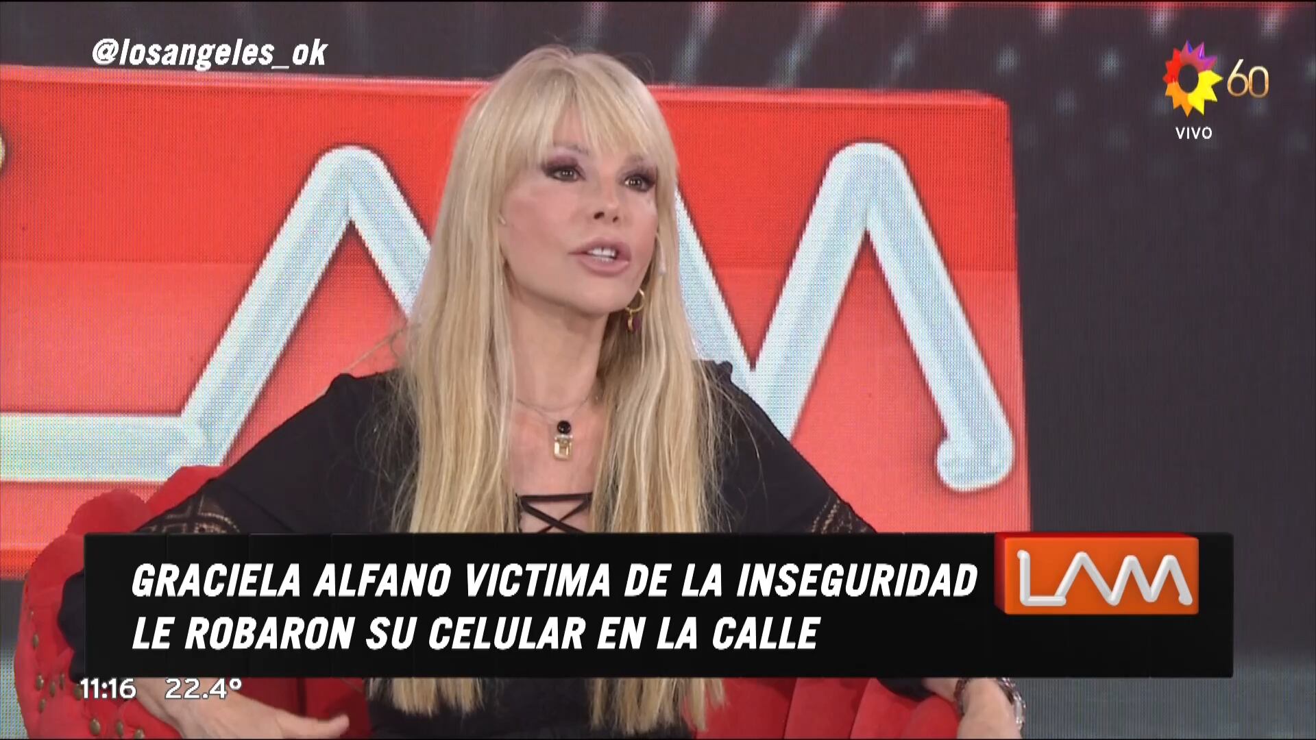 Graciela Alfano, muy preocupada por los archivos del celular que le robaron: "Estuve haciendo sexting y tríos"