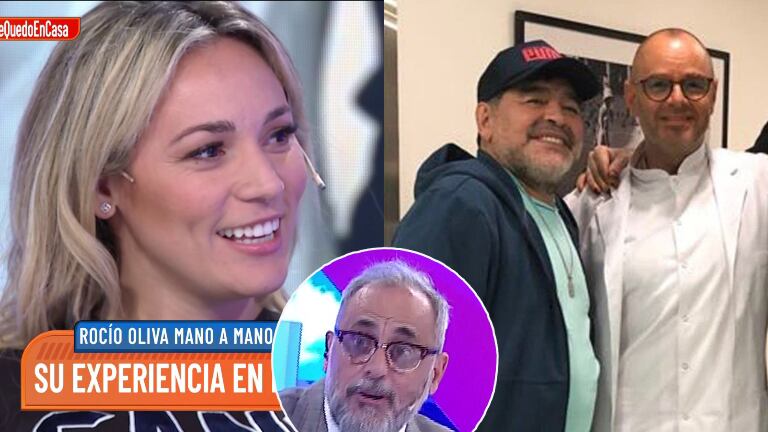 ¿Mühlberg le hizo una cirugía de elongación peneana a Maradona? La reacción de Rocío Oliva en Intrusos: "Es un tema íntimo de Diego"