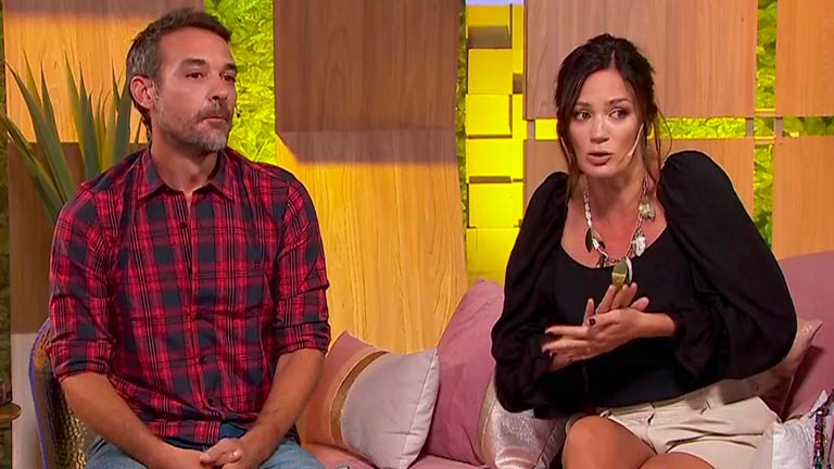 El divertido cruce de Pedro Alfonso y Paula Chaves en Cortá por Lozano