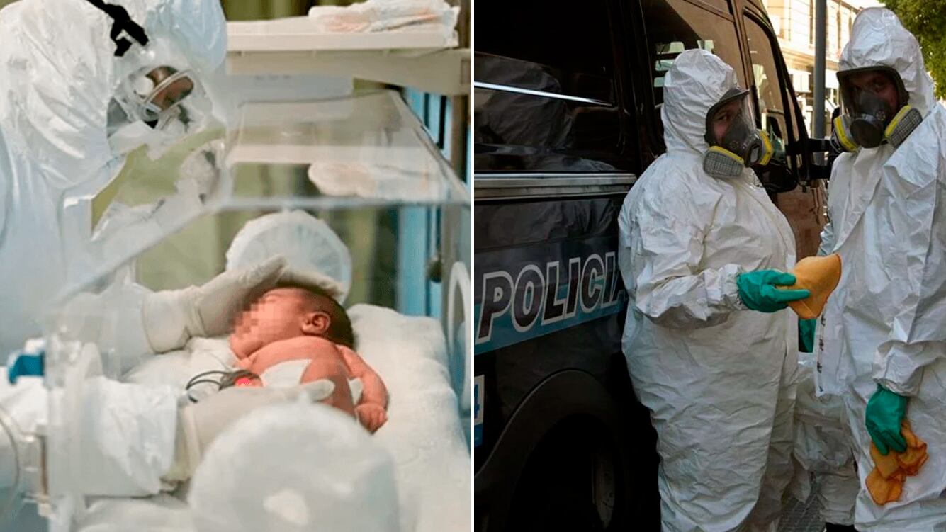 Estremecedor: el bebé de seis meses de un policía de Quilmes tiene coronavirus