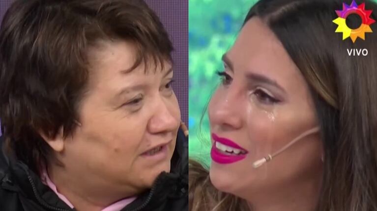 La mamá de Cecilia Strzyzowski abrazó con emoción a Cinthia Fernández: "Te admiro"