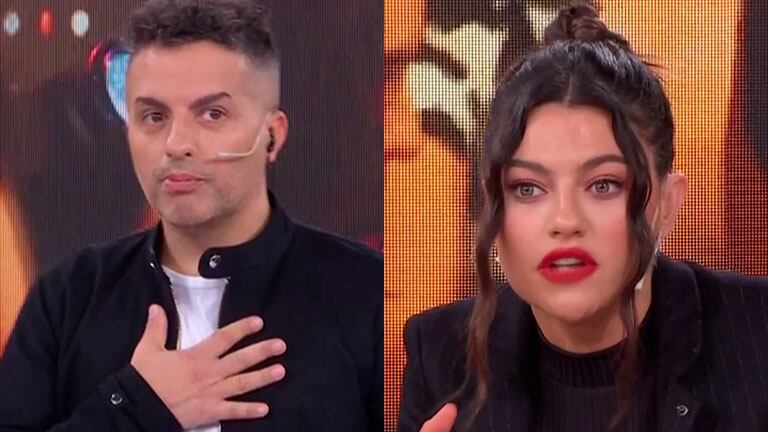 Ángel de Brito se sinceró al aire con Sofía Jujuy Jiménez: "Pensé que eras boleta en La Academia"
