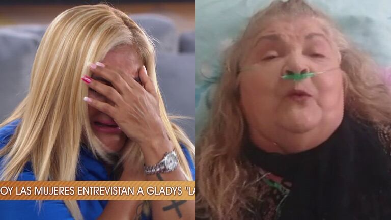 Gladys La Bomba Tucumana se quebró al ver un saludo de su madre: "Me mataron"