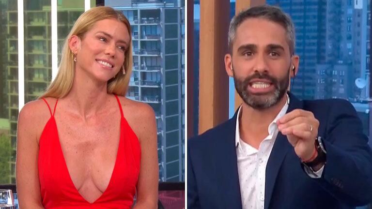 Los halagos del Pollo Álvarez a Nicole Neumann en su despedida de Nosotros a la mañana