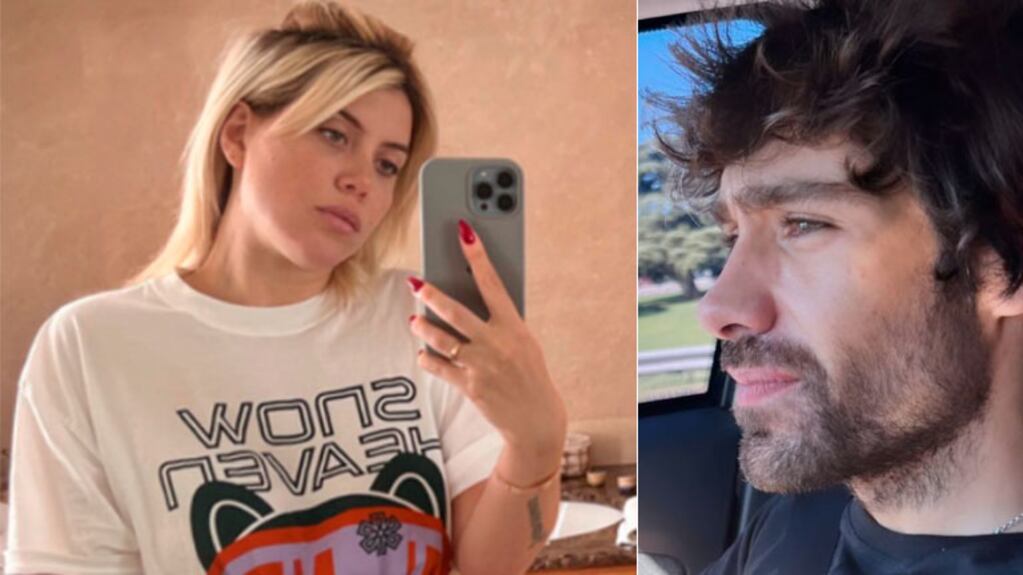 ¿Lo dejó picando? Llamativa reacción de Wanda Nara cuando le preguntaron por los mensajes de Armando Mena Navareño