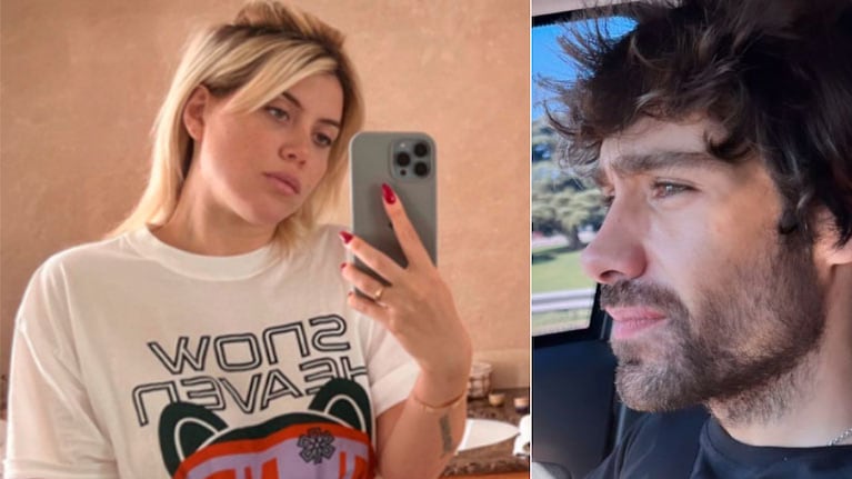 ¿Lo dejó picando? Llamativa reacción de Wanda Nara cuando le preguntaron por los mensajes de Armando Mena Navareño