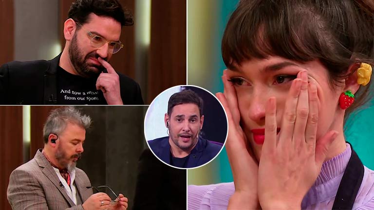 Rodrigo Lussich, indignado con el jurado de MasterChef por echar a Cande Vetrano