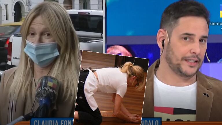 Llamativos gestos de Claudia Fontán cuando le preguntaron si su polémica en MasterChef Celebrity había sido armada