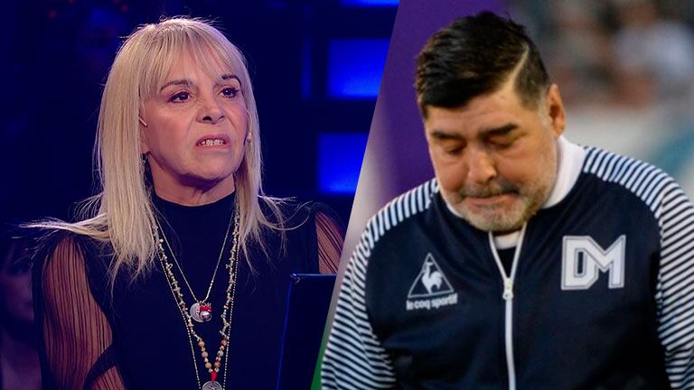 Sorpresiva revelación de Claudia Villafañe: “Yo pago los alimentos a dos chicos que son hijos de Diego Maradona”