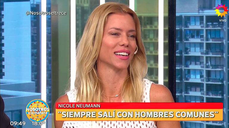 Nicole Neumann: "Siempre salí con hombres comunes; en mi historial tengo más mantenidos"