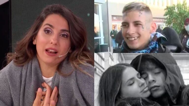 Cinthia Fernández bancó a L-Gante por mostrarse sorprendido ante el romance de la China Suárez y Rusherking