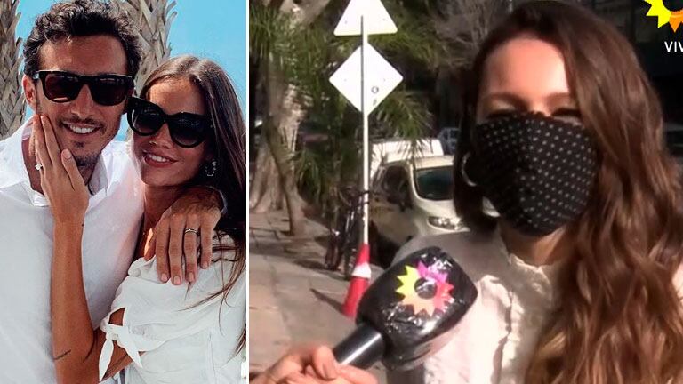 Pampita opinó del deseo de Pico Mónaco de ser papá pronto con Diana Arnopoulos
