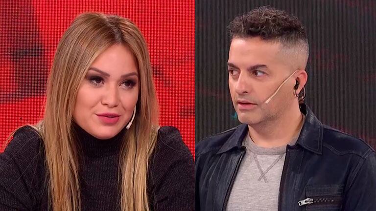 ¡Se picó en LAM! Picante chicana cara a cara de Karina la Princesita a Ángel de Brito tras sus explosivos cruces
