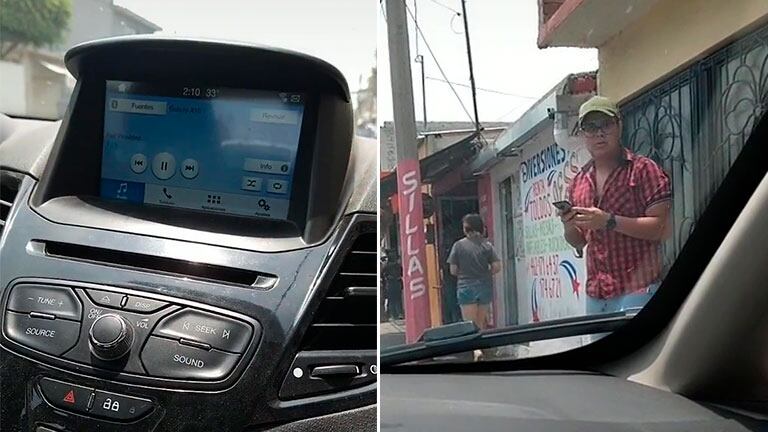 Video Viral: un infiel fue captado en vivo por su esposa gracias al bluetooth de su automóvil