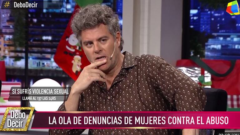 Mike Amigorena: “Hace un mes, un hombre me tocó en el subte y no pude hacer nada”