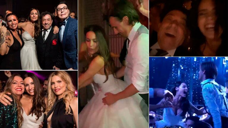 Toda la intimidad de la divertida fiesta de casamiento de Pampita y Roberto García Moritán: bailes sexies, brindis y mucho amor
